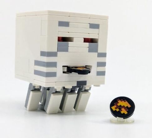 LEGO Minecraft: Ghast Minifigure with Shooting Fireball - Ages 6+ (106 pcs) in Saudi Arabia
