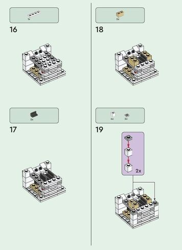 LEGO Minecraft: Ghast Minifigure with Shooting Fireball - Ages 6+ (106 pcs) in Saudi Arabia