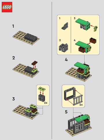 LEGO Jurassic World: Dino Trap 2 with Baby Raptor Minifigure and Bait in Saudi Arabia