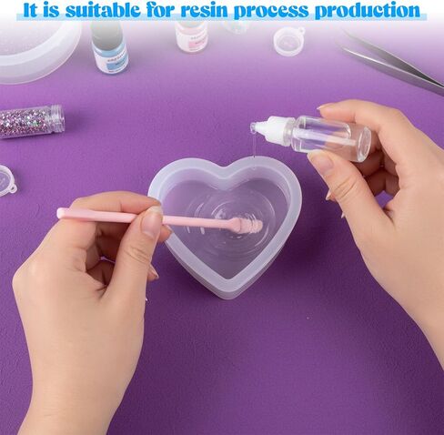 10PCS Silicone Stir Sticks for Resin, Colored Silicone Spatula Stick, Reusable Silicones Mixing Sticks for Resin, Waxing Wax Stick for Mixing Resins, Paint, Arts Projects, Facial Mask Stirring Rods in Kuwait