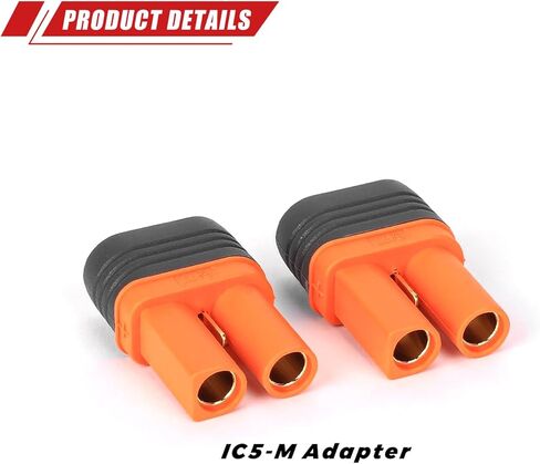 RCAWD Spektrum Connector IC5 Male and IC5 Female Replacement for SPMXCA501 Smart Battery in Saudi Arabia