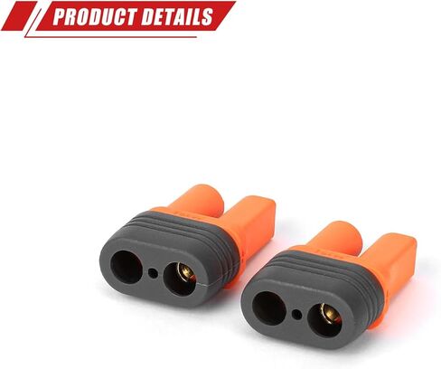 RCAWD Spektrum Connector IC5 Male and IC5 Female Replacement for SPMXCA501 Smart Battery in Saudi Arabia
