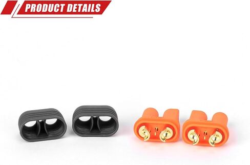 RCAWD Spektrum Connector IC5 Male and IC5 Female Replacement for SPMXCA501 Smart Battery in Saudi Arabia