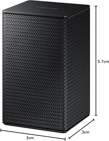 سامسونج SWA-8500S 2.0 مكبر صوت قابل للتثبيت على الحائط موديل (SWA-8500S/ZA) - أسود in Saudi Arabia