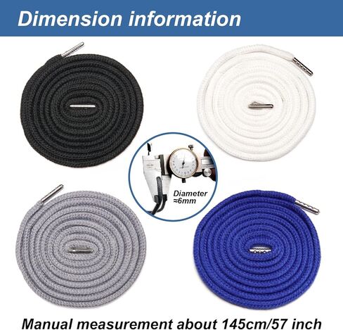 Easy Drawstring Pants Threader with 6 Replacements Draw Strings for Men & Women, 57 Inch Drawstring Cord for Shorts, Pants, Sweatpants, and Hoodies Repairing (Each 2 for Blue, White, Black Strings) in Saudi Arabia