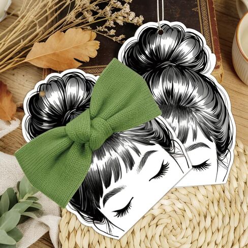 50 Pcs Headband Display Cards with 100 Pcs Paper Clips 6.5 x 8.27 inch Hair Accessory Tags Hair Tie Bow Headband Holders Gift Packaging Cards of Boutique Hair Accessory Showcase in Saudi Arabia