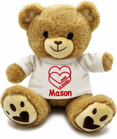 DIBSIES Personalized Valentine's Day Teddy Bear (I Love You) in Saudi Arabia