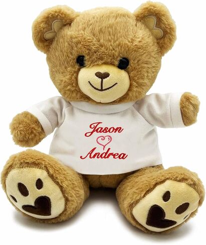 DIBSIES Personalized Valentine's Day Teddy Bear (I Love You) in Saudi Arabia