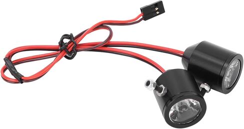 RC Spotlights 3W High Power LED Light RC Searchlight Easy and Convenient to Install RC Car Model Black in Saudi Arabia