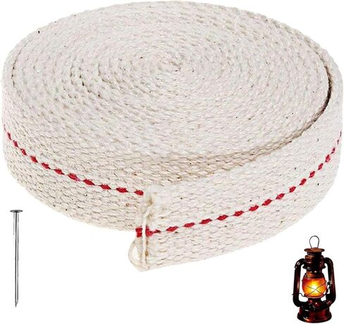 1 Rolls Oil Lamp Wick - Wick for Oil Lamp Gifts,Replacement Wicks for Oil Lamps,Wick for Oil Lamps for Indoor Use，Wicks for Oil Lamps 1 Candle Making in Saudi Arabia