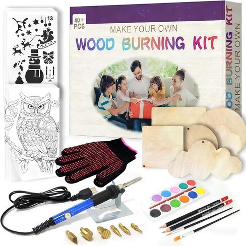 ACRSIKR Gifts for Teens, 11 12 13 14 16 18 Years Old Teenagers Boys Girls Gift for Arts Crafts Christmas Wood Burning Kit in Saudi Arabia
