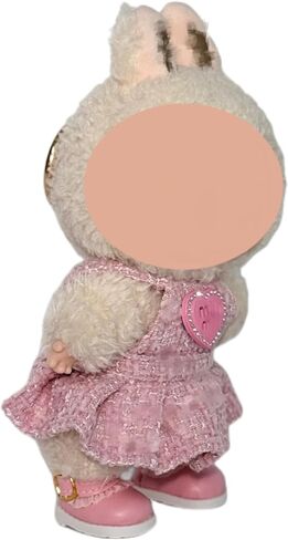 مجموعة ملابس Sweet Bow للدمى مقاس 17 سم (6.7 بوصة) (بدون دمية) - الفساتين والأحذية وإكسسوارات القوس (أحمر) in Kuwait