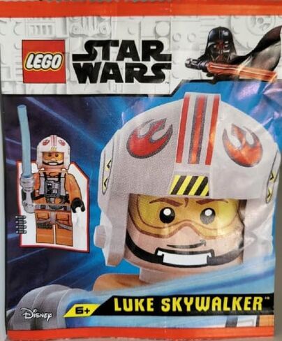 LEGO Star Wars: Luke Skywalker Pilot Minifigure with Lightsaber in Saudi Arabia