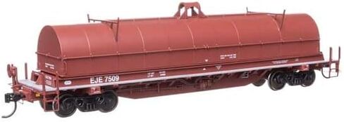 Walthers Proto 920-105707 HO Scale 52' NSC Type II Coil Car - Ready to Run - Elgin, Joliet & Eastern #7509 in Saudi Arabia
