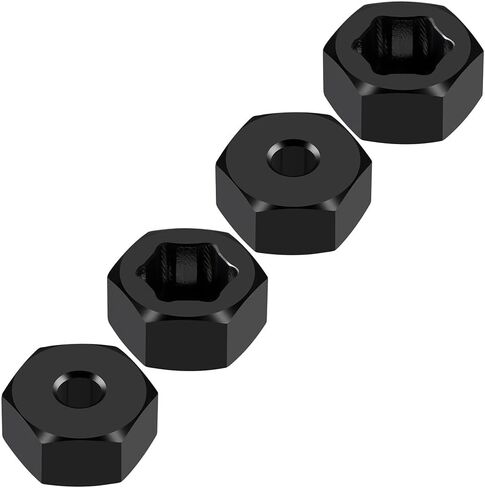 MOHERO 4Pcs 7mm to 12mm Wheel Hex Hub Adaptor 6mm/12mm Thickness Wheel Spacers for 1/16 Losi Mini-T 2.0 Mini-B Mini JRX2 JRXT RC Car Truck Upgrades Parts (6mm) in Saudi Arabia