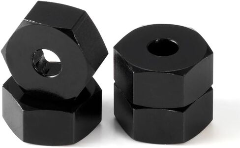 MOHERO 4Pcs 7mm to 12mm Wheel Hex Hub Adaptor 6mm/12mm Thickness Wheel Spacers for 1/16 Losi Mini-T 2.0 Mini-B Mini JRX2 JRXT RC Car Truck Upgrades Parts (6mm) in Saudi Arabia