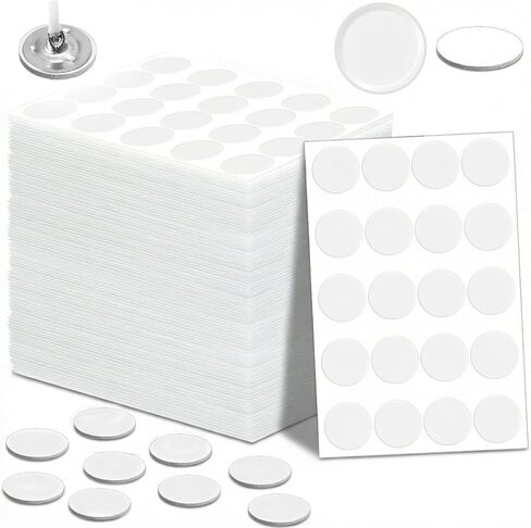 Xthrotsenk 1000 Pieces Candle Wick Stickers for Candle Making Tabs Double Sided Heat Resistance Stickers Candles Dots Wicks Tabs for Candles Making in Saudi Arabia