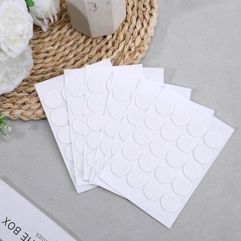 Xthrotsenk 1000 Pieces Candle Wick Stickers for Candle Making Tabs Double Sided Heat Resistance Stickers Candles Dots Wicks Tabs for Candles Making in Saudi Arabia
