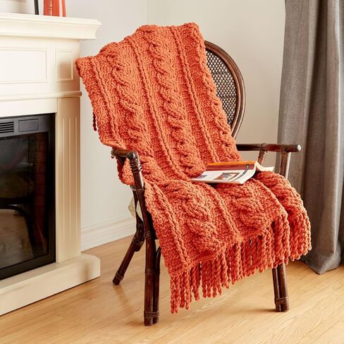 Bernat Blanket Yarn, Pumpkin Spice in Saudi Arabia