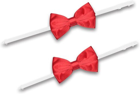 ARTIBETTER 10pcs Men Tie Extension Belt Elastic Bow Tie Straps Adjustable Elastic Band for Wide Belts Casual Business in Saudi Arabia