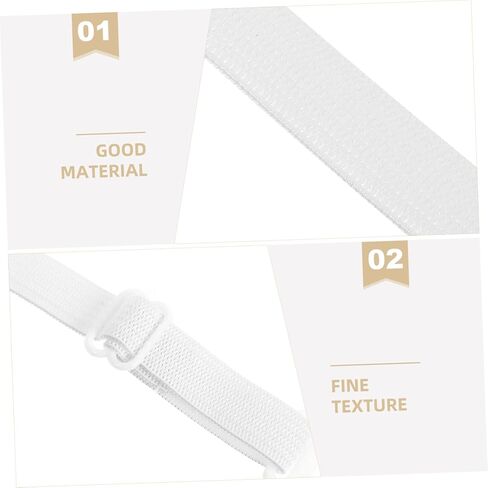 ARTIBETTER 10pcs Men Tie Extension Belt Elastic Bow Tie Straps Adjustable Elastic Band for Wide Belts Casual Business in Saudi Arabia
