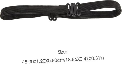 20pcs Elastic Bow Tie Straps Adjustable Bow Tie Bands Extension Bands for Women in Saudi Arabia