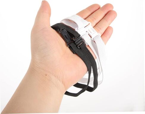 20pcs Elastic Bow Tie Straps Adjustable Bow Tie Bands Extension Bands for Women in Saudi Arabia