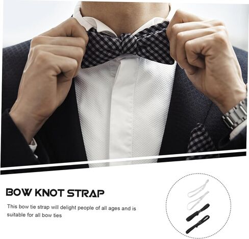 20pcs Elastic Bow Tie Straps Adjustable Bow Tie Bands Extension Bands for Women in Saudi Arabia