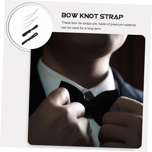 20pcs Elastic Bow Tie Straps Adjustable Bow Tie Bands Extension Bands for Women in Saudi Arabia