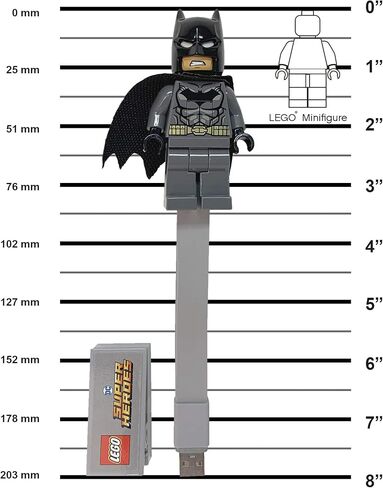 ضوء كتاب IQ Lego DC Super Heroes Batman USB (CL20)، للأعمار من 6 سنوات فما فوق، يتضمن كتابًا ضوئيًا واحدًا in Kuwait
