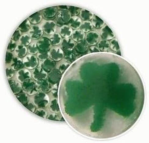 Green Clover Murrine 15101-96 Millefiori COE 96 Glacial Art Glass in Saudi Arabia