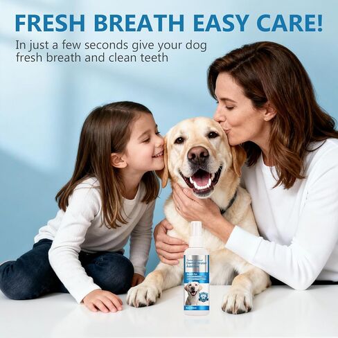 ITECFREELY Dental Plus, Advanced Dental Water Additive, Odorless & Flavorless Formula to Fight Tartar & Plaque, Promote Healthy Gums and Freshen Breath, Easy Daily Use for Dogs & Cats in Kuwait