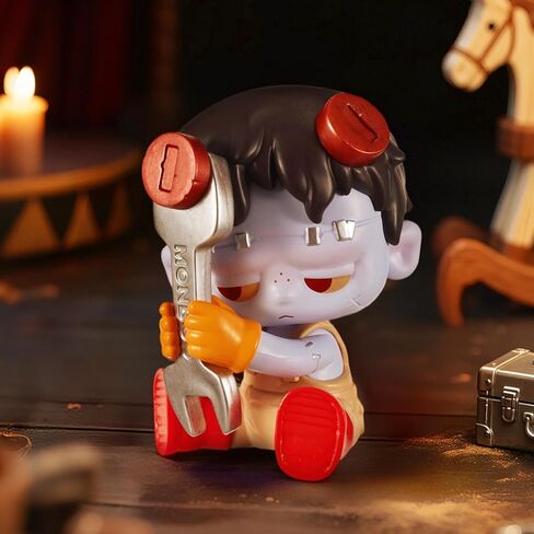 MINISO MONBOO Theatre Tales Blind Box Toy Surprise Box نموذج الشكل الحلي الطرفية اللطيفة القابلة للتجميع لعبة مفاجأة أرقام لتزيين الغرفة، زخرفة سطح المكتب، هدية عيد ميلاد، صندوق واحد in Kuwait
