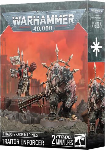 Games Workshop - Warhammer 40,000 - Chaos Space Marines: Traitor Enforcer in Saudi Arabia