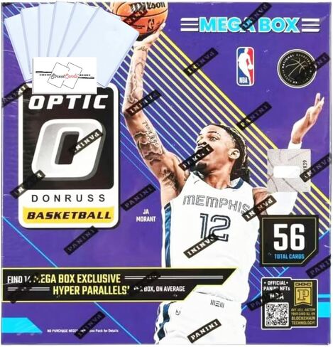 2025 Donruss Optic Basketball Mega Box with 56 Trading Cards + 6 Toploaders and StreetCards Magnet! Look for Downtowns! in Saudi Arabia