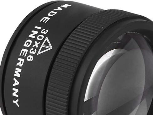 30X البصريات Loupes المكبر البصريات المحمولة Loupes مكتب صغير المكبر حلقة سطح المكتب القراءة عدسة مكبرة لخرائط العملات المعدنية in Saudi Arabia