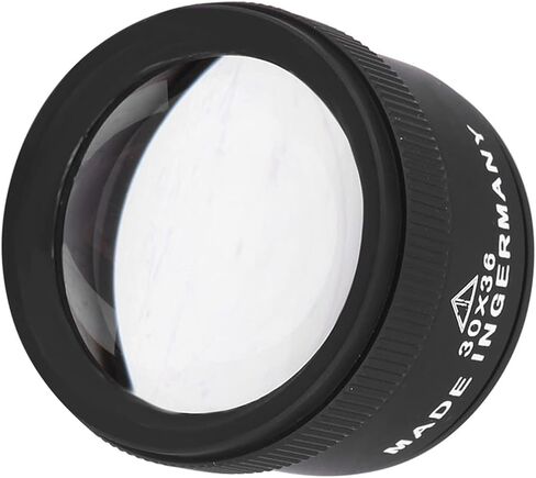 30X البصريات Loupes المكبر البصريات المحمولة Loupes مكتب صغير المكبر حلقة سطح المكتب القراءة عدسة مكبرة لخرائط العملات المعدنية in Saudi Arabia