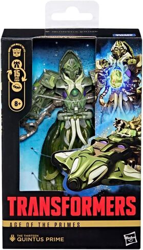 Transformers Age of The Primes The Thirteen Quintus Prime، شخصية متحولة من الفئة الفاخرة مقاس 5.5 بوصة، ألعاب روبوتية للأعمار من 8 سنوات فما فوق in Kuwait