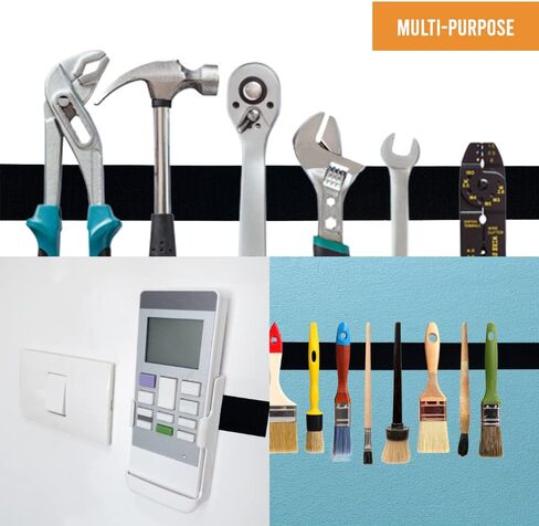 شرائط ربط وحلقة مقاس 2 بوصة من EIT بمادة لاصقة | لفة سوداء شديدة التحمل بطول 5 ياردات | سهل القطع، وقوة صناعية in Kuwait