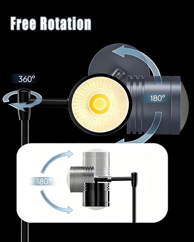 مصباح LED لحوض السمك، مصباح حوض السمك بمشبك 5 وات، 3 ألوان، ذراع ثابت 7.7 بوصة، إضاءة سفلية USB 5 فولت in Kuwait