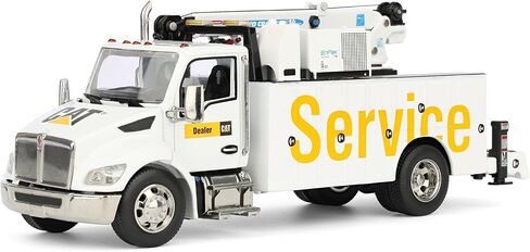 Diecast Masters 1/50 CAT Kenworth T380 Crane Truck with Titan 85 Body & Miller EnPack 85786 in Saudi Arabia