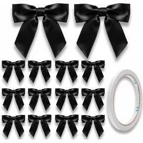 أقواس حمراء مقاس 2.5 بوصة، 30 قطعة أقواس تغليف هدايا ذاتية اللصق، أشرطة صغيرة مصنوعة مسبقًا، أقواس عيد الميلاد للهدايا in Kuwait