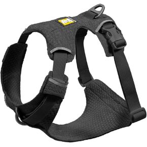Ruffwear، حزام أمامي مرن للكلاب، تصميم متماسك هندسيًا لتوفير أقصى قدر من الملاءمة والحركة، حزام للاستخدام اليومي خفيف الوزن ومرن مع مشابك مقود مزدوجة، أزرق قطبي، مقاس XX-Small in Kuwait