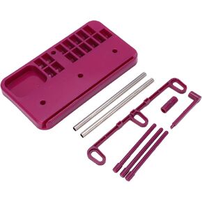 Generic Sewing Machine Thread Stand, Purple, Detachable, Plastic & Stainless Steel, Easy Hanging Thread, Suitable for Most Household Sewing Machines in Kuwait