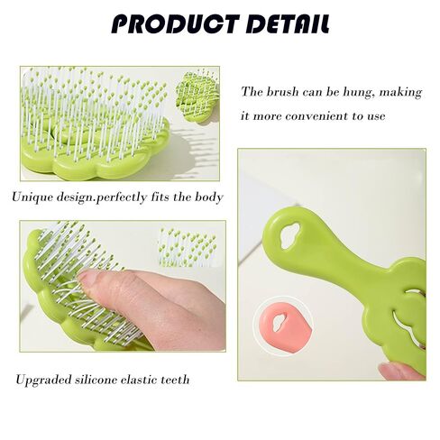 Small Dog Grooming Brush,Cloud Shape Puppy Brush Detangling Dog Hair Brushes for Wet or Dry - Perfect for Shih Tzus, Yorkies, Maltipoos - Ideal Puppy Hair Brushes for Maltese and Small Breeds (Purple) in Saudi Arabia