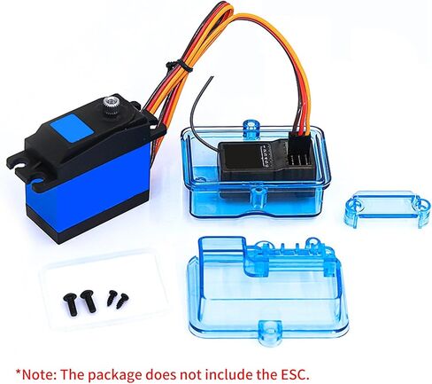 BAFOVY ESC Receiver Box, Protective Case Cover, Transparent Water Proof Sealed Protective Box Replacement for 727 Slash in Saudi Arabia