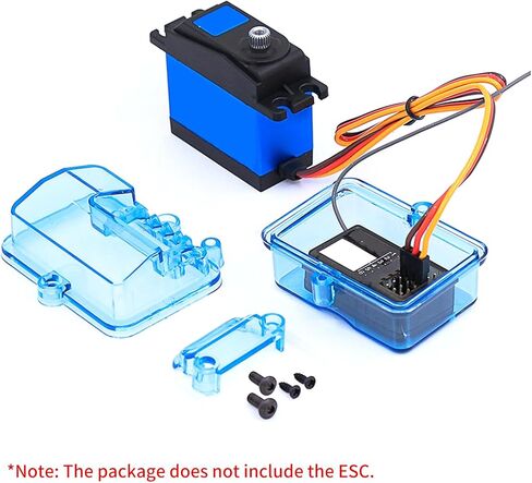 BAFOVY ESC Receiver Box, Protective Case Cover, Transparent Water Proof Sealed Protective Box Replacement for 727 Slash in Saudi Arabia