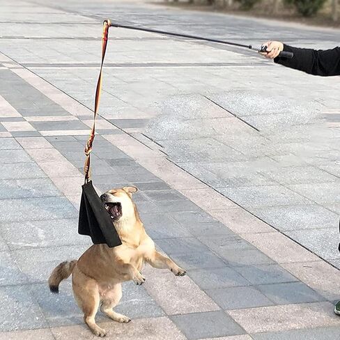 Luqeeg Dog Bite Rag، خرقة عض جلدية، ألعاب تفاعلية للحيوانات الأليفة مع مقبض شد جلدي تفاعلي للعبة شد الحرب، مقبض عض لتدريب الكلاب للكلاب الصغيرة والمتوسطة والكبيرة in Kuwait