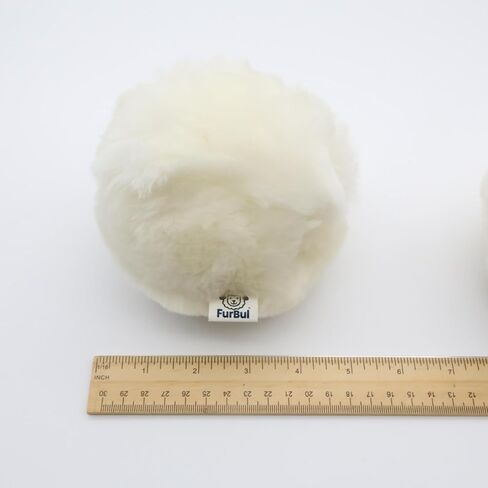 Real Sheepskin Snuggle Ball for Dogs in Saudi Arabia