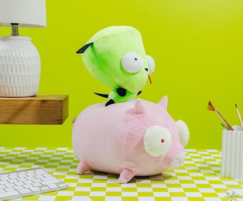 Nickelodeon Invader Zim Gir Riding Pig 10-Inch Plush in Saudi Arabia